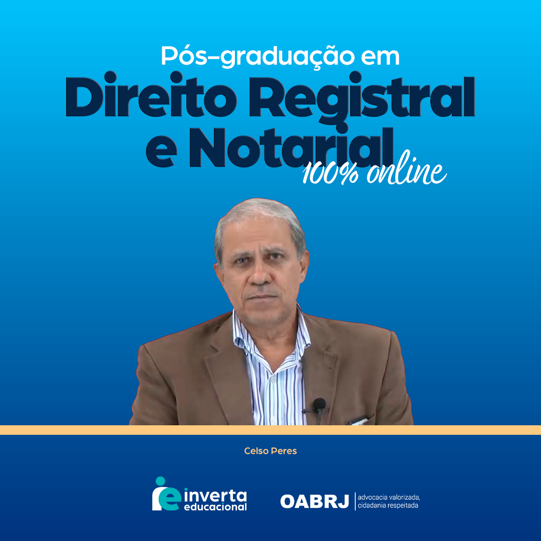 PÓS-GRADUAÇÃO EM DIREITO REGISTRAL E NOTARIAL 18MESES